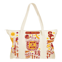 USC Trojans Julia Gash Coliseum Canvas Weekend Bag